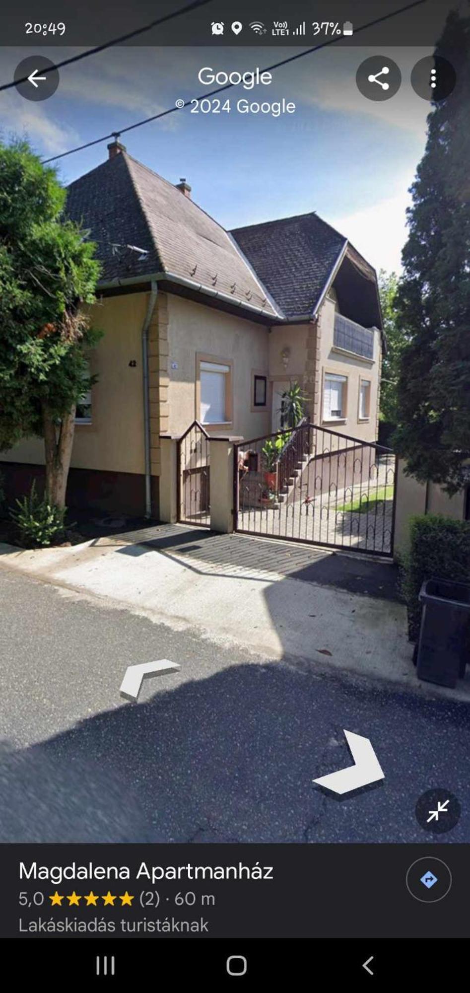 Magdalena Apartmanhaz Кестхей Экстерьер фото